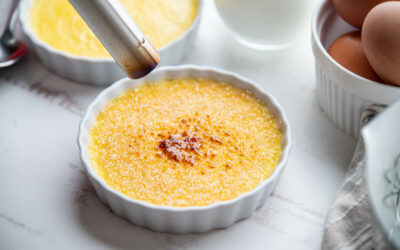 Crème aux œufs à la vanille  
