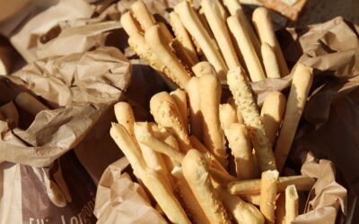 Gressins aux herbes